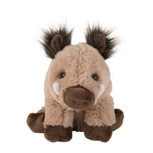 Warmies Minis Wildschwein Kuscheltier von vorne