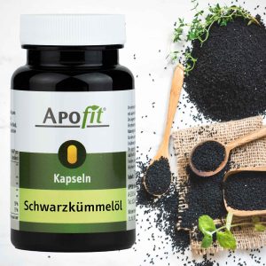 APOfit Schwarzkümmelöl Kapseln (500 mg) 150 Stk