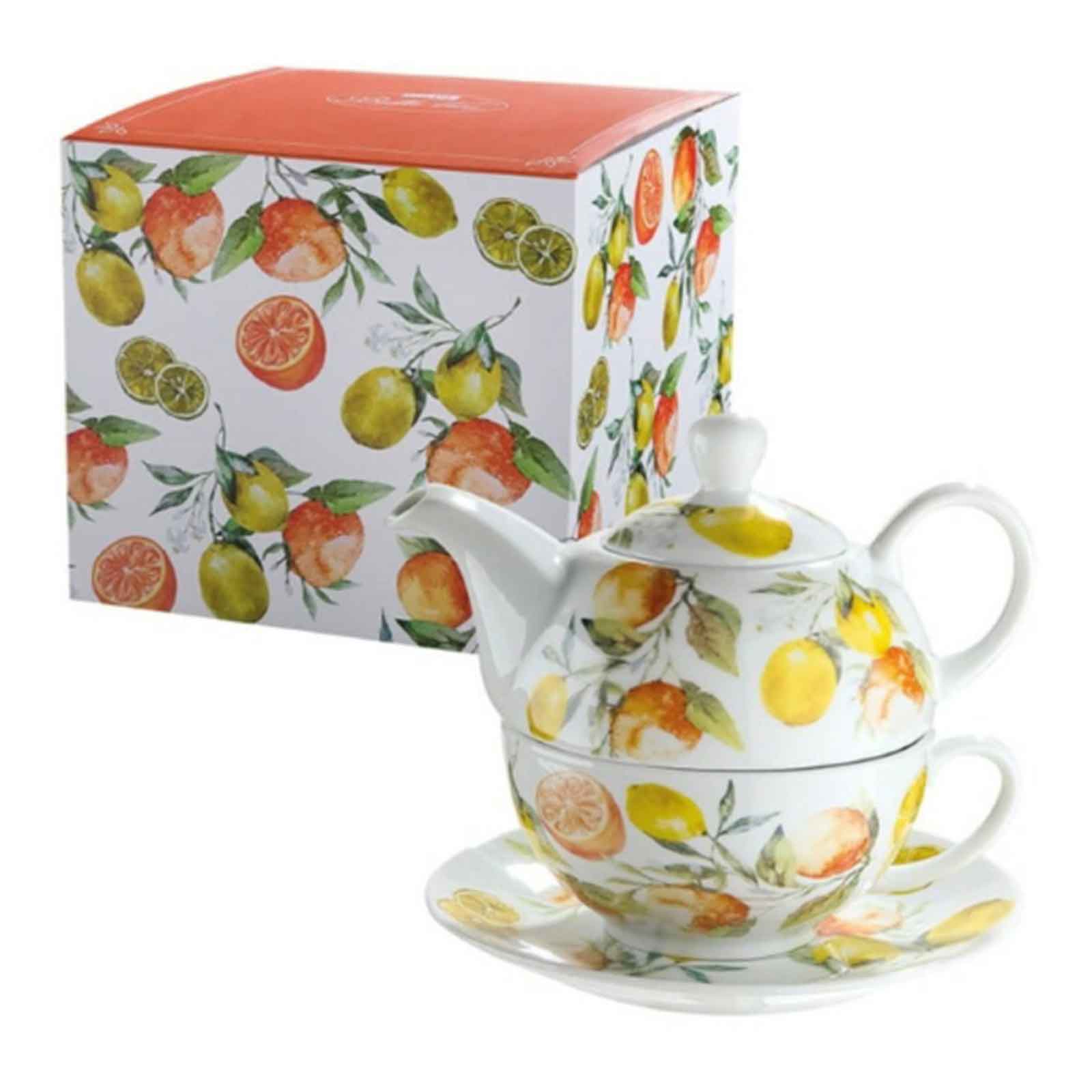 Gilde Tee-Set for One Motiv Fresh Fruit