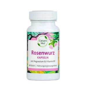 Caesaro Med Rosenwurzel Kapseln Packshot