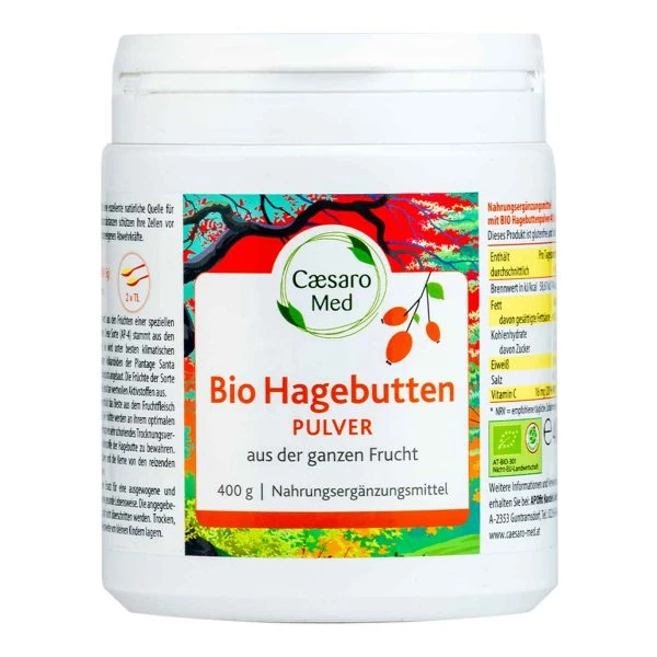Caesaro Med Hagebuttenpulver Bio 400g