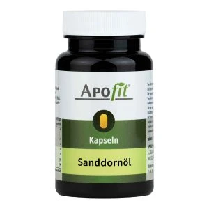 Sanddornöl Kapseln mit Vitamin E und Carotioniden