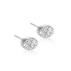 Blomdahl Ohrstecker Brillantglanz Titan