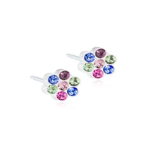 Blomdahl Ohrstecker Daisy Rainbow