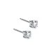 Blomdahl Ohrstecker Tiffany Silber Titan White 4mm