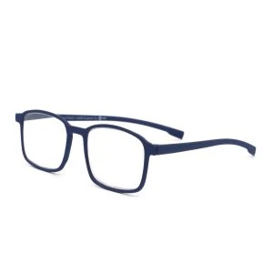 APOfit Lesebrille Ultra Slim blau – schmale blaue Lesebrille mit eckigem Rahmen