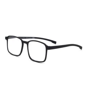 APOfit Lesebrille Ultra Slim schwarz – schmale Lesebrille mit mattschwarzem, eckigem Rahmen