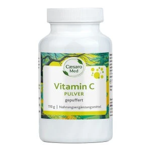 Caesaro Med Vitamin C gepuffert Pulver Calciumascorbat