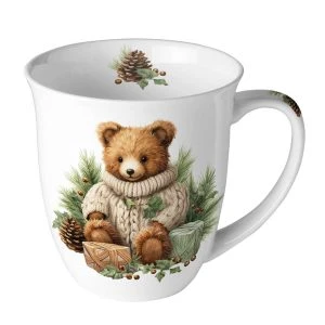 Tasse mit Teddybär von Ambiente als Weihnachtsgeschenk
