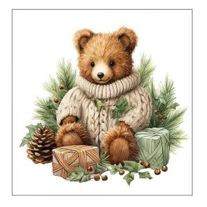 Ambiente Cuddle Bear Servietten