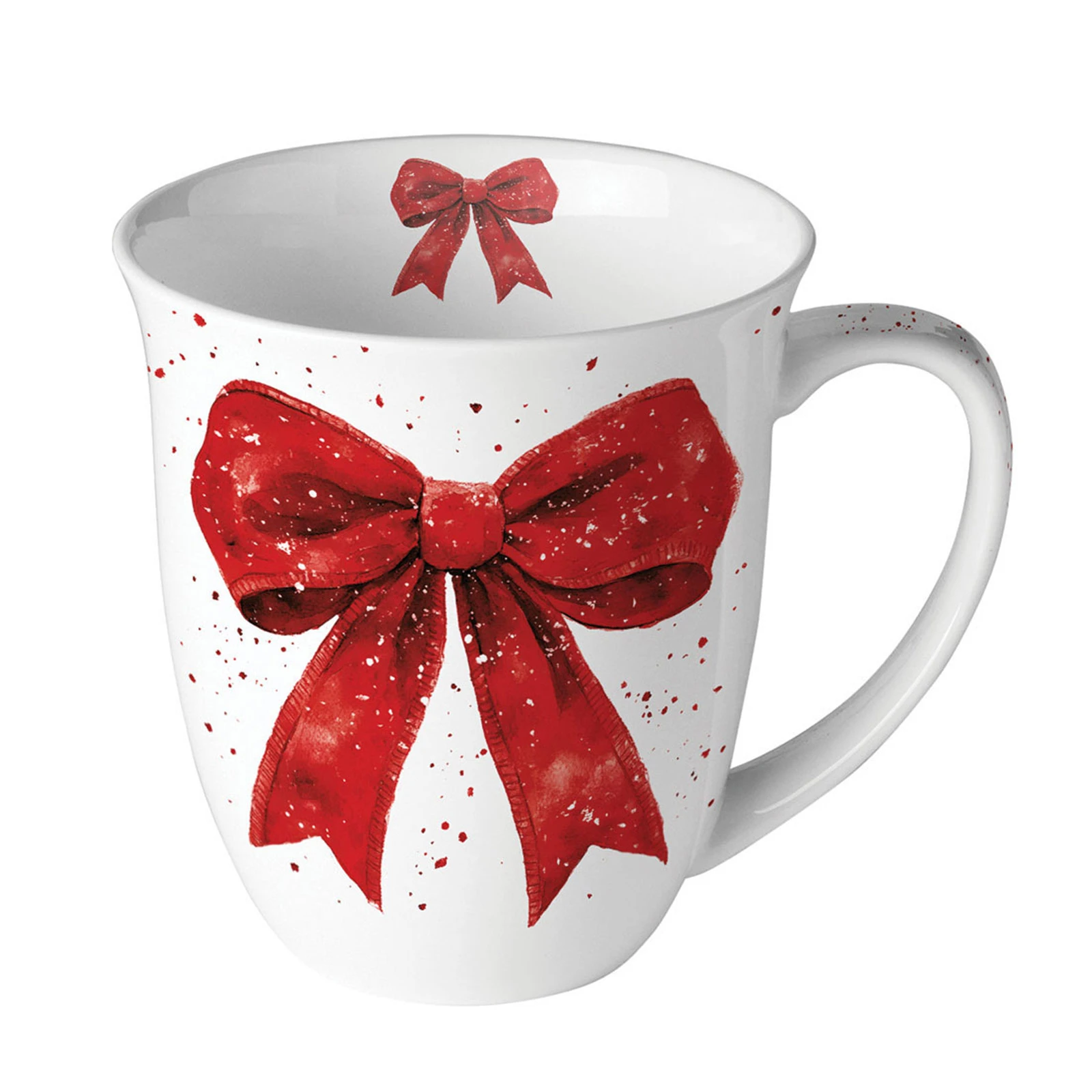 Tasse mit roter Schleife – Ambiente Fancy Bow Red